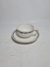 Кофейная пара винтажная Rosenthal Selb Bavaria в сине-золотистых тонах, фарфор, Германия, 1960-70гг.