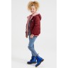 WE Fashion Madchen-Wendejacke mit Muster und Kunstfell Blazer fur Madchen Двусторонняя куртка для девочки с рисунком и блейзер из искусственного меха для девочки