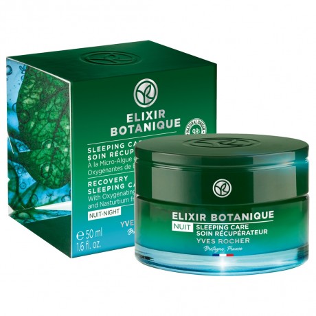 Yves Rocher Elixir Botanique Regenerierende Anti-Pollution Nachtpflege Elixir Botanique Восстанавливающий Ночной Крем против Загрязнений