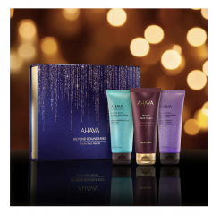 AHAVA holiday gift set IT'S IN YOUR HANDS  Korperpflegeset Подарочный набор: 3 увлажняющий арома крема для рук