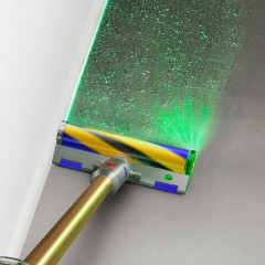 DYSON DYSON Akku-Hand-und Stielstaubsauger V12™ Detect Slim Absolute, 545 W, Beutellos, 2 Bodendusen und 2 weitere Zubehorteile  Беспроводной ручной пылесос DYSON V12™ Detect Slim Absolute, 545 Вт, без мешка, 2 насадки для пола и 2 других аксессуара