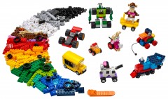Lego Steinebox mit Radern Каменный ящик с колесами