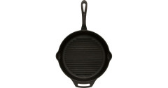 Petromax Petromax Grill-Feuerpfanne gp30, mit Pfannenstiel schwarz, 1 Henkel, O 30cm  schwarz Сковорода-гриль Petromax gp30, с черной ручкой, 1 ручка, O 30см