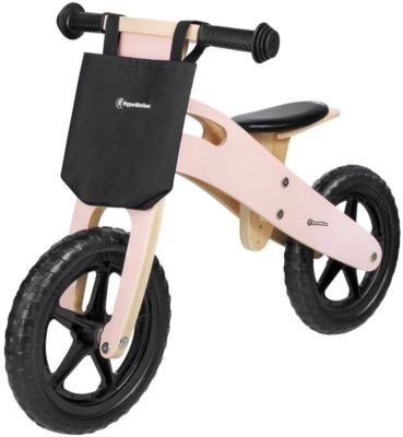 HyperMotion Mini Laufrad Holz mit Schaumrader ohne Pedale Мини беговел из дерева с пенопластовыми колесами без педалей