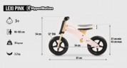 HyperMotion Mini Laufrad Holz mit Schaumrader ohne Pedale Мини беговел из дерева с пенопластовыми колесами без педалей