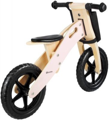 HyperMotion Mini Laufrad Holz mit Schaumrader ohne Pedale Мини беговел из дерева с пенопластовыми колесами без педалей