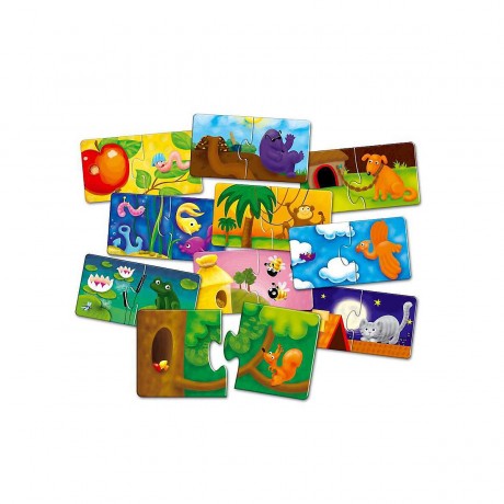 Montessori® Doppelpuzzle двойная головоломка