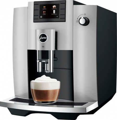 JURA JURA Kaffeevollautomat 15676 E6 Platin (ECS), inkl. 24160 WiFi-Connect  Полностью автоматическая кофемашина JURA 15676 E6 Platinum (ECS), включая 24160 WiFi Connect