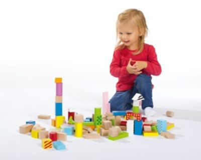 Eichhorn Holzbausteine 50 Stuck Деревянные строительные блоки 50 штук