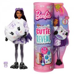 Mattel Barbie Cutie Reveal Winter Sparkle Series  Барби-милашка представляет серию «Зимние блестки»