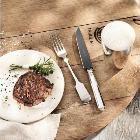 Robbe & Berking Robbe & Berking Alt-Spaten - 150 g versilbert Grillset Frozen Black 8-tlg. Robbe &amp; Berking Alt-Spaten - Набор для гриля Frozen Black, 150 г, посеребренный, 8 предметов.