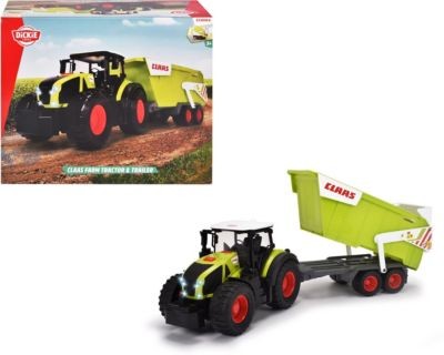 Dickie Toys CLAAS Farm Tractor Trailer Сельскохозяйственный тракторный прицеп Claas