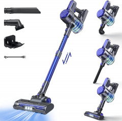 EICOBOT EICOBOT Akku-Hand-und Stielstaubsauger Ideal fur Hartboden, Teppiche, Tierhaare, 150,00 W, beutellos, Drahtloser A10 Staubsauger: 6-in-1 20Kpa Saugkraft, 30 Min. Laufzeit  Беспроводной ручной и стержневой пылесос EICOBOT, идеально подходящий для т