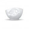 Fiftyeight Products TV Tassen Schale weiss glucklich 0,5 L Миска для телевизора белая happy 0,5 л