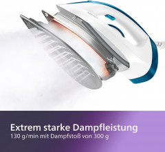 Philips Philips Dampfbugelstation FastCare Compact GC6722/20, 1500 ml Wassertank  Паровая гладильная станция Philips FastCare Compact GC6722/20, резервуар для воды 1500 мл