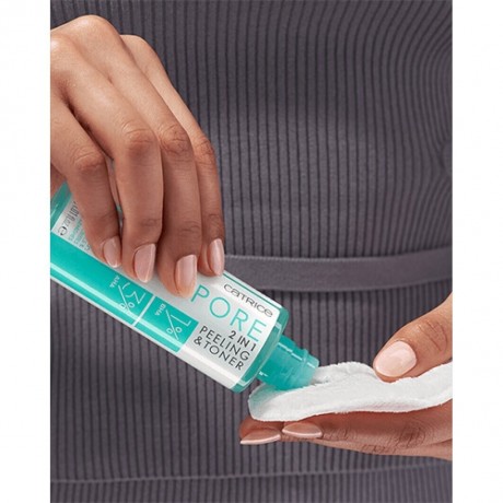 Catrice Pore 2-in-1 Peeling & Toner  Pore ??2-в-1 Отшелушивающее средство и тоник