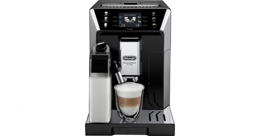 DeLonghi DeLonghi PrimaDonna Class ECAM 550.65.SB, Vollautomat schwarz/silber schwarz, silber DeLonghi PrimaDonna Class ECAM 550.65.SB, полностью автоматический черный/серебристый