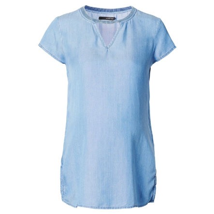 SUPERMOM Umstandsbluse Denim Light Blue