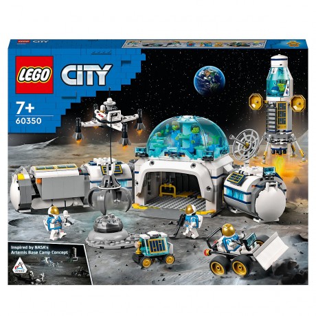 LEGO 3er Set НАБОР ЛЕГО: 60348 Луноход + 60349 Лунная космическая станция + 60350 Лунная научная база
