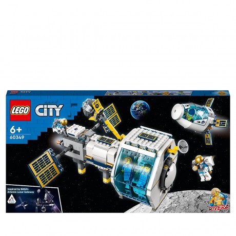 LEGO 3er Set НАБОР ЛЕГО: 60348 Луноход + 60349 Лунная космическая станция + 60350 Лунная научная база