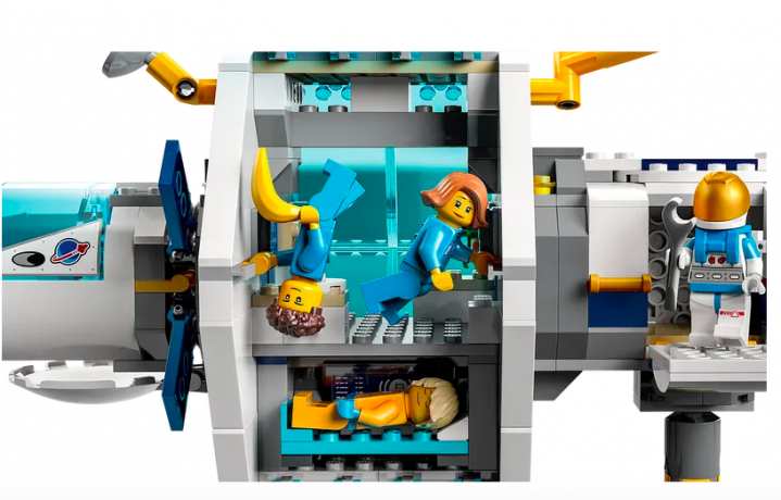 LEGO 3er Set НАБОР ЛЕГО: 60348 Луноход + 60349 Лунная космическая станция + 60350 Лунная научная база