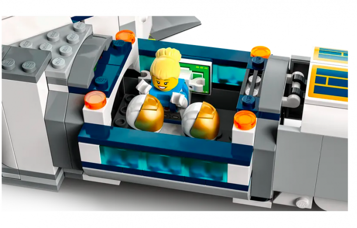 LEGO 3er Set НАБОР ЛЕГО: 60348 Луноход + 60349 Лунная космическая станция + 60350 Лунная научная база