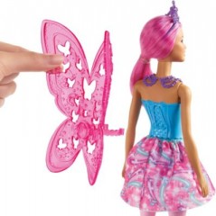 Mattel Barbie Dreamtopia Fee (pinke Haare) Puppe mit Flugeln Barbie Dreamtopia фея (розовые волосы) кукла с крыльями