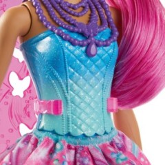 Mattel Barbie Dreamtopia Fee (pinke Haare) Puppe mit Flugeln Barbie Dreamtopia фея (розовые волосы) кукла с крыльями