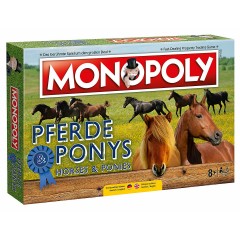 Winning Moves Monopoly Pferde und Ponys Монополия лошадей и пони