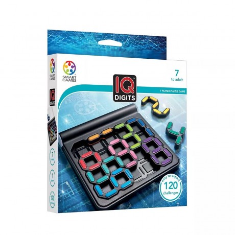 Smart Games Smart Games IQ Digits Logikspiel mit Zahlen ab 7 Jahren Smart Games IQ Digits Логическая игра с цифрами от 7 лет