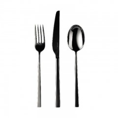 Sambonet Sambonet Linea Q - Edelstahl / PVD schwarz Besteckset 24-tlg. Sambonet Linea Q - набор столовых приборов из нержавеющей стали / PVD черного цвета, 24 предм.
