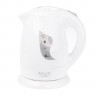 Adler Adler Wasserkocher AD 08w, 1 l, 850,00 W, kabellos, mit Abschaltautomatik, fur Reisen, Weiss  Чайник Adler AD 08w, 1 л, 850,00 Вт, беспроводной, с автоотключением, для путешествий, белый