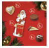Lindt Адвент календарь 2024 "Тысяча и одна ночь", 24 сладких сюрприза, 48 х 36 см, 850 г, 3 штуки