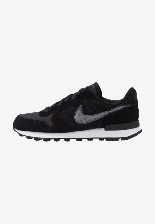 Nike Sportswear INTERNATIONALIST Sneaker low black/dark grey INTERNATIONALIST Низкие кроссовки женские черный/темно-серый