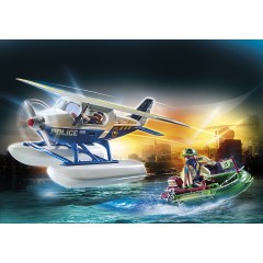 PLAYMOBIL PLAYMOBIL 70779 Polizei-Wasserflugzeug: Schmuggler-Verfolgung PLAYMOBIL 70779 Полицейский гидросамолет: погоня за контрабандистом