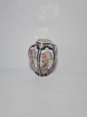 Ваза винтажная в японском стиле IMARI &quot;Пионы&quot;, средняя, 15 см, Япония, 1960-70гг.