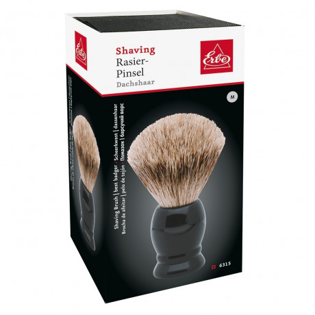 ERBE Rasierpinsel Dachshaar, Grosse M Помазок для бритья из шерсти барсука, большой M