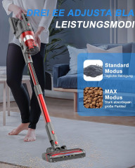 REDOM REDOM Akku-Handstaubsauger Handstaubsauger Autostaubsauger Staubsauger Bodenstaubsauger Kabellos, 2 in 1 20000 Pa 12000mAh Akku fur Wohnungen Auto mit LED Licht  Беспроводной ручной пылесос REDOM, ручной пылесос, автомобильный пылесос, пылесос для п