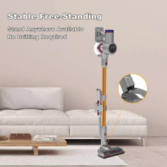 Jajibot Jajibot Akku-Hand-und Stielstaubsauger, 250,00 W, Beutellos, 26000Pa Staubsauger Kabelloser LED-Anzeige, 6-in-1 Leicht Akkusauger  Беспроводной ручной и стержневой пылесос Jajibot, 250,00 Вт, без мешка, пылесос 26000 Па, беспроводной светодиодный 