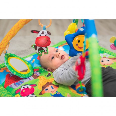 fillikid Spielbogen mit Krabbeldecke Bauernhof Игровая арка с фермой игровых ковриков