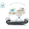 fillikid Lauflerngerat mit Schaukelfunktion grau mit Zick-Zack Einhang Ходунки с функцией качания