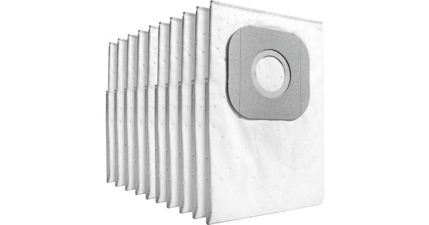 Karcher Karcher Vlies-Filtertuten 6.904-084.0, 10 Stuck, Staubsaugerbeutel weiss  weiss Фильтр-мешки Karcher флисовые 6.904-084.0, 10 шт, белые мешки для пылесоса