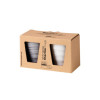 ASA SELECTION ASA Thermo Thermobecher Espresso Set 2-tlg. twisted weiss 0,08 L / h: 7 cm Набор термо-термо чашек ASA для эспрессо, 2 шт. скрученный белый 0,08 л/ч: 7 см