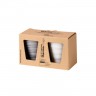 ASA SELECTION ASA Thermo Thermobecher Espresso Set 2-tlg. twisted weiss 0,08 L / h: 7 cm Набор термо-термо чашек ASA для эспрессо, 2 шт. скрученный белый 0,08 л/ч: 7 см