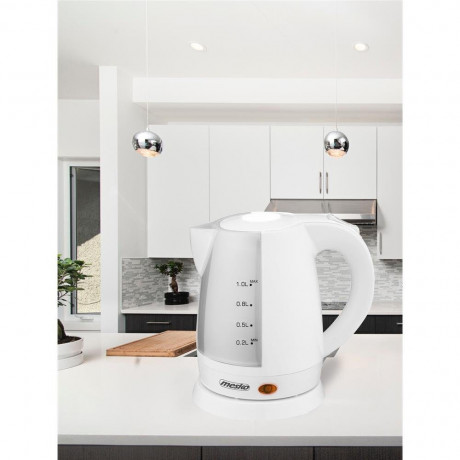Mesko Mesko Wasserkocher MS 1276, 1600W, 1 Liter, kabellos, Wasserstandsanzeige, Abschaltautomatik  Чайник Mesko MS 1276, 1600Вт, 1 литр, беспроводной, индикатор уровня воды, автоматическое отключение