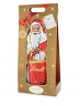 Lindt Weihnachtsmann 1kg, Шоколадный Дед Мороз 43см в подарочной упаковке,1кг