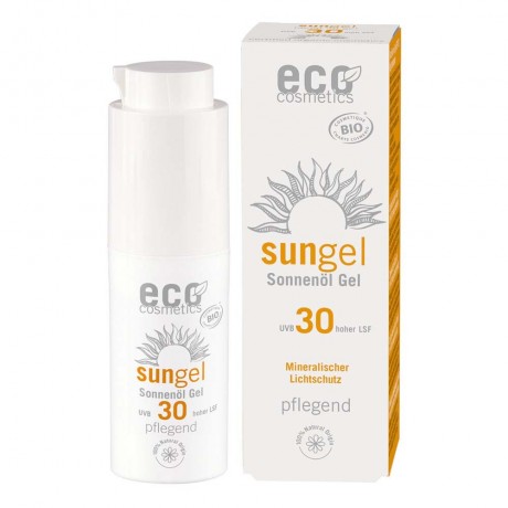 Eco Cosmetics Transparent Sonnengel LSF30 Прозрачный солнцезащитный гель SPF30