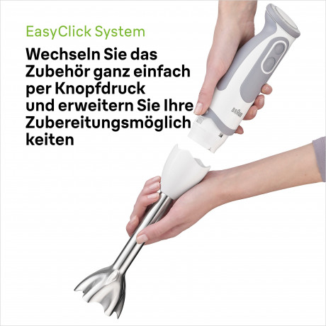 Braun Braun Stabmixer MQ 5200 WH WH MultiQuick 5 Vario, 1000 W  Погружной блендер Braun MQ 5200 WH WH MultiQuick 5 Vario, 1000 Вт