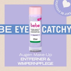 bebe Augen Make-Up Entferner &amp; Wimpernpflege  Средство для снятия макияжа с глаз и уход за ресницами