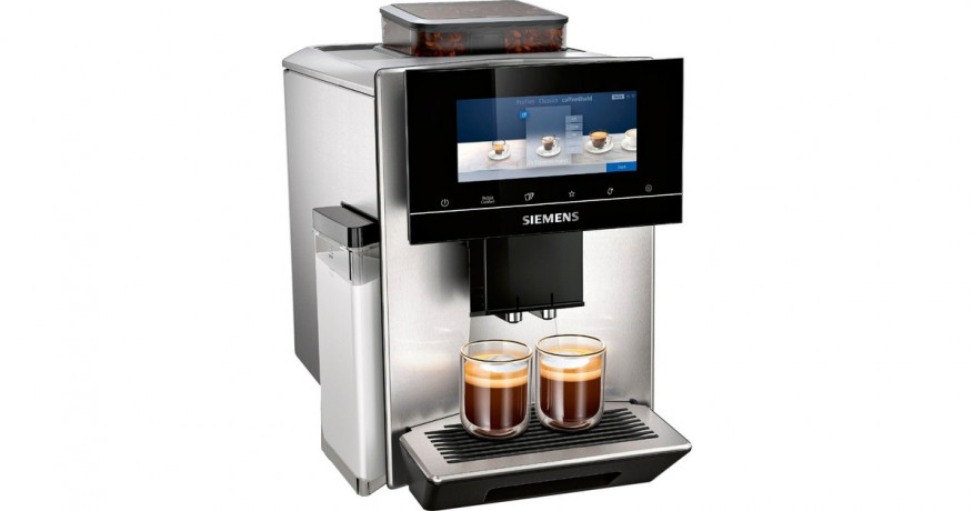 Siemens Siemens TQ903D03 EQ.900, Vollautomat edelstahl/schwarz edelstahl, schwarz Siemens TQ903D03 EQ.900, полностью автоматический, нержавеющая сталь/черный